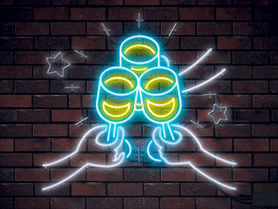 GIF for Yum Sing! Landing Page animation graphic design logo
