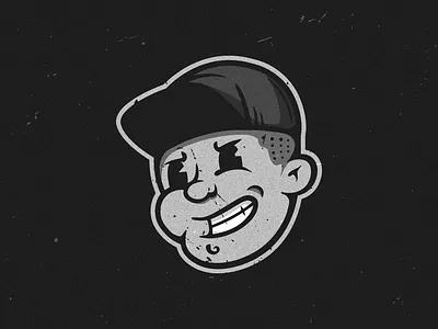 babyface baby design face grange illustration inspiration logo vector