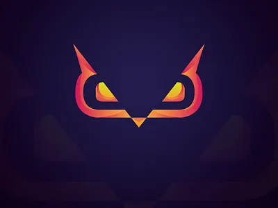 Owl Logo branding branding designer design gradient logo logoart logoconcept owl logo ready to sell vector