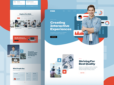 Resume Web Design cv design figma landing portfolio responsive resume sketch ui ux web xd