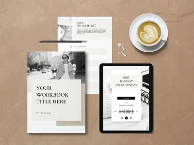 COURSE CREATOR WORKBOOK bookcover bookdesign booklayout coursebook design ebook mockup template templatedesign workbook workbookdesign workbooktemplate worksheet