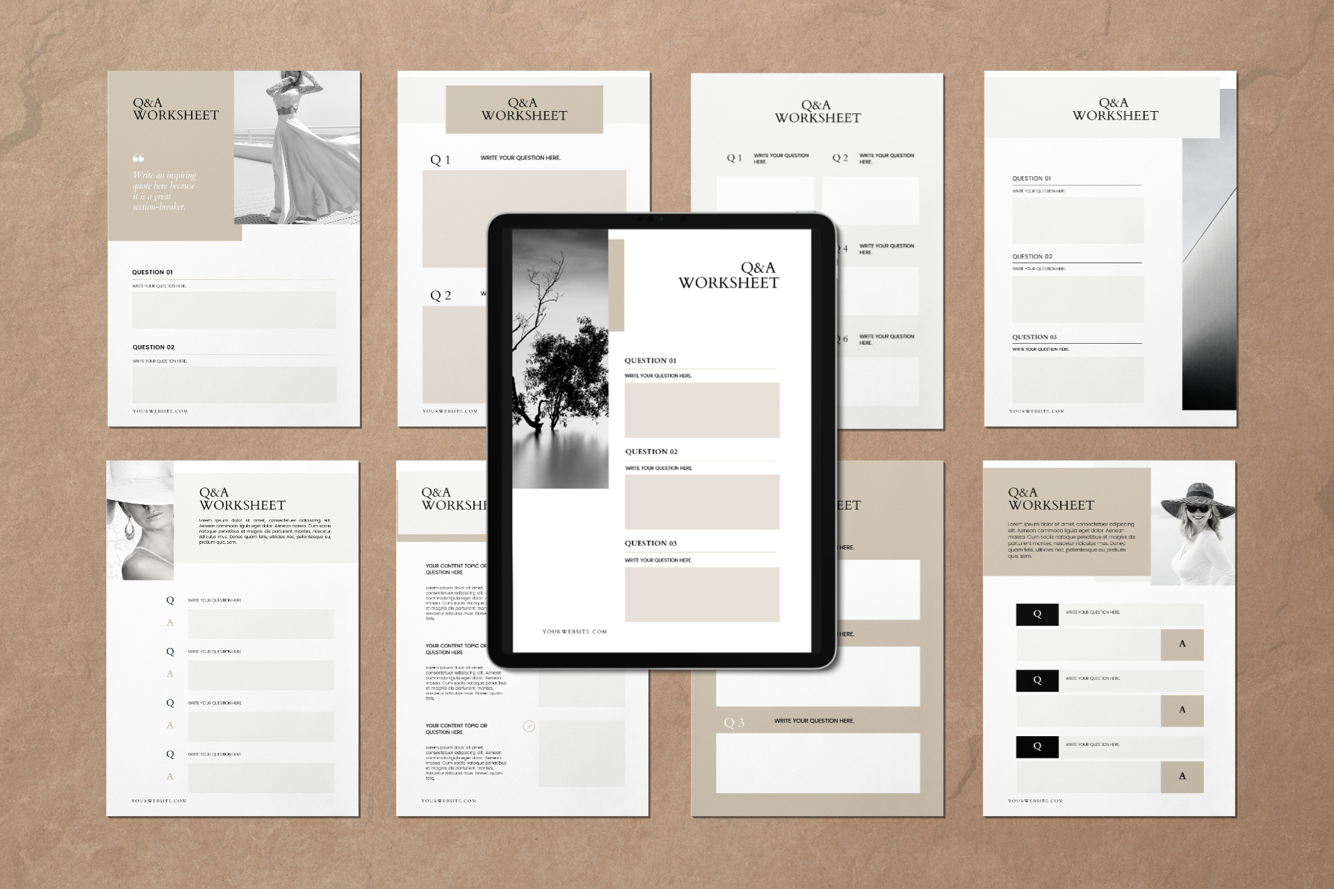 Example of Advanced Workbook (Custom Made)