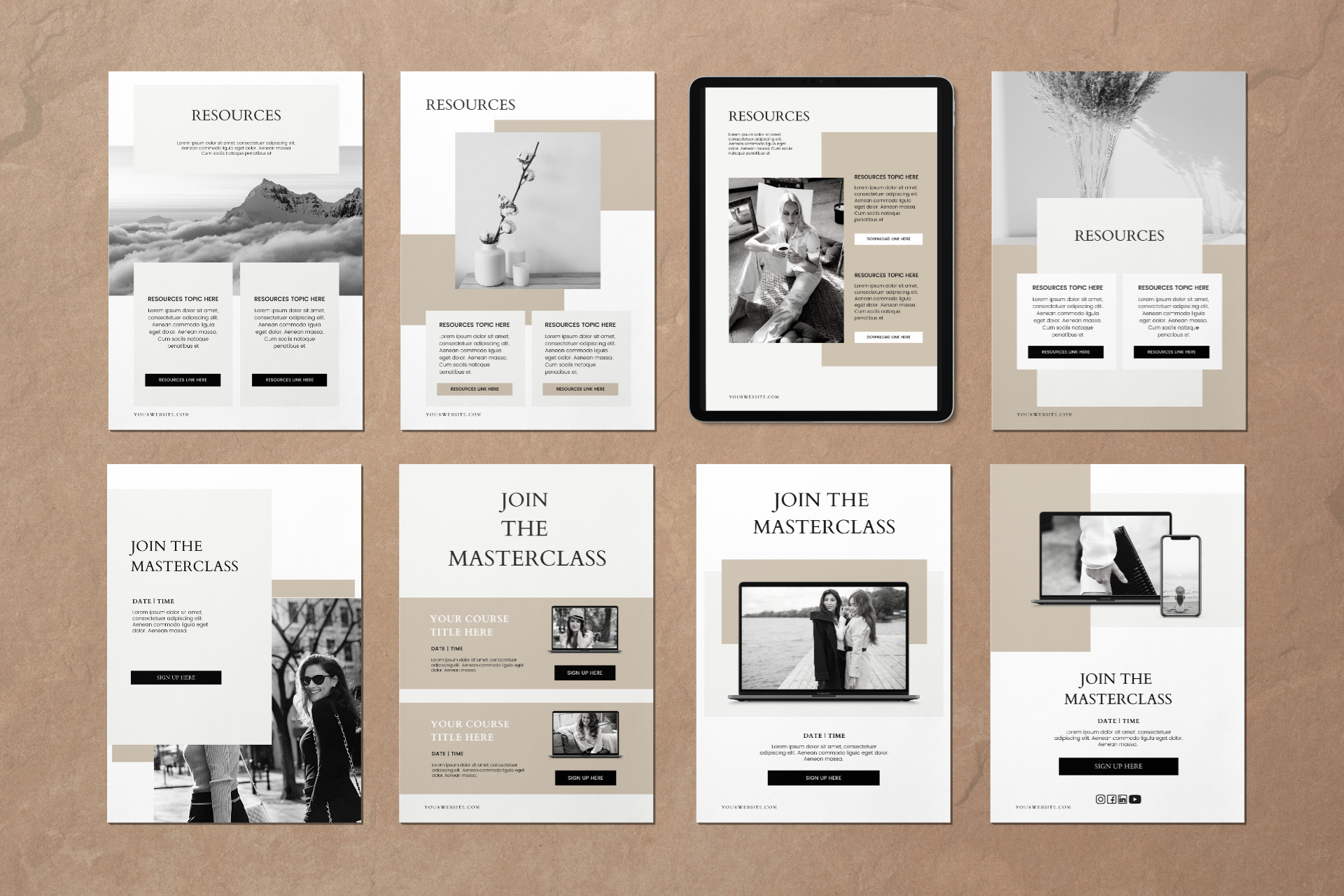 Example of Advanced Workbook (Custom Made)