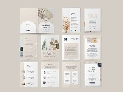 3 IN 1 WORKBOOK | cream bookcover bookdesign booklayout coachingbook coursebook coursebookdesign coursebooktemplate design ebook graphic design masterclassbook template templatedesign templates workbook workbookdesign workbooktemplate