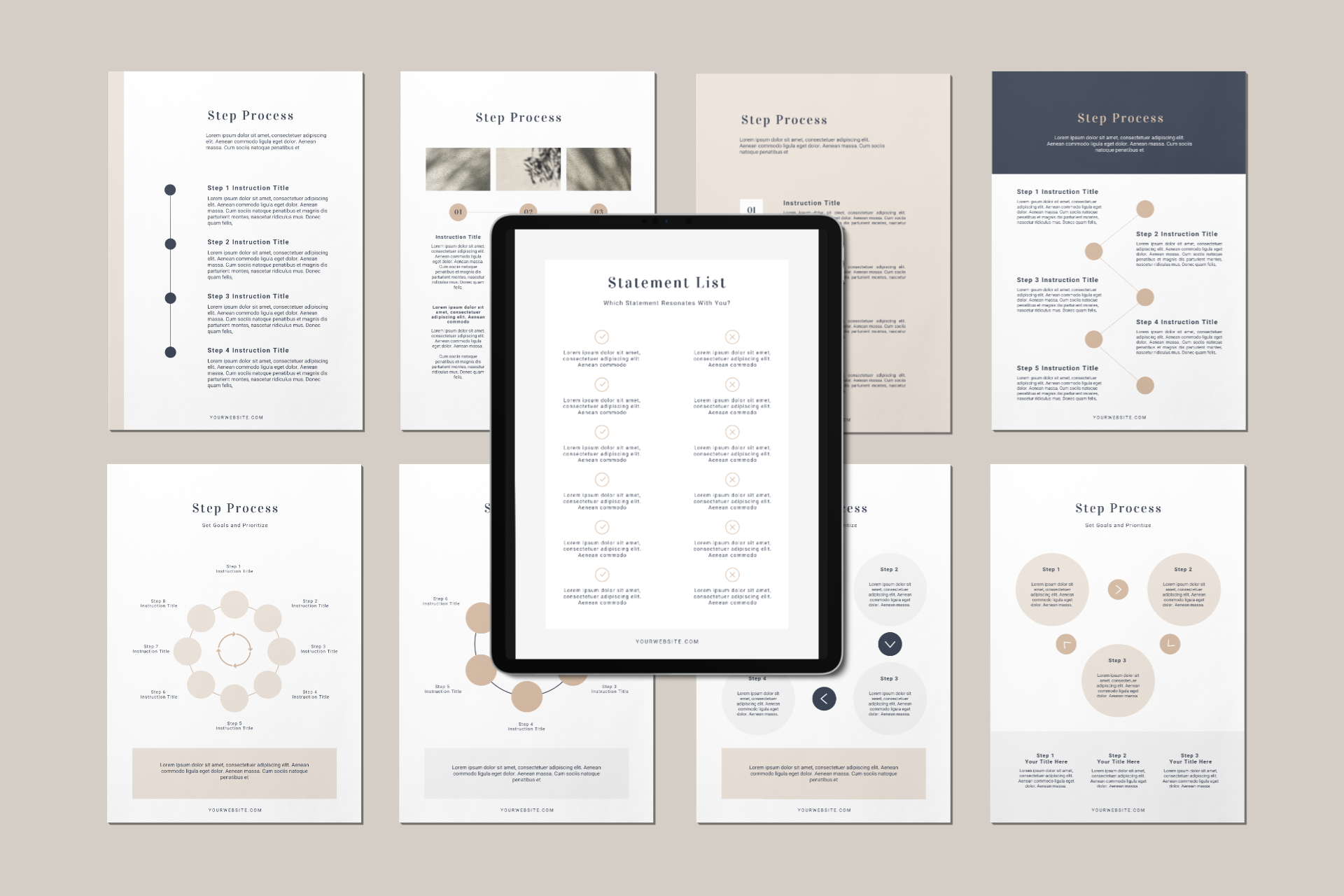 Example of Standard Workbook (Custom Made)