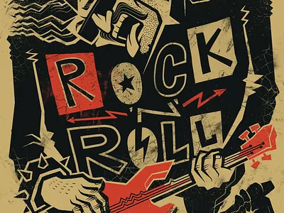Rock'n'Roll illustration oleggert rocknroll