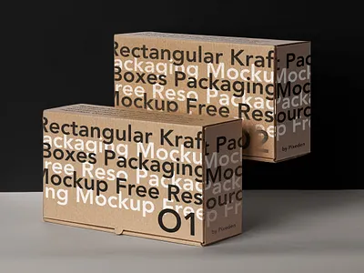 Free Rectangular Psd Box Packaging Mockup box mockup packaging mockup rectangular box