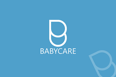 simple baby logo app branding design icon illustration logo ui ux vector