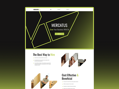 Mercatus | Hiring Management assistant case study corporate hiring home page hr management recruitment webflow website