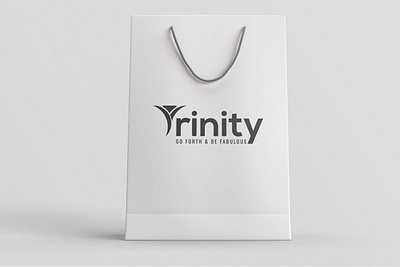 Trinity modern logo ai bag branding clothes creative design eps fashion icon logo mordern trinity unique vector