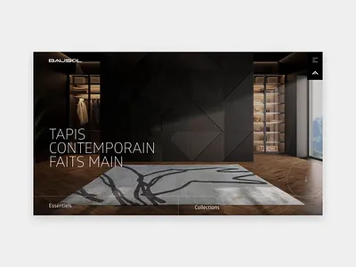 Bausol - Webdesign branding carpet creative design dribbble graphic graphic design inspiration interface minimal motion motion graphics typography ui uiuxsupply userexperience ux uxdesign webdesign webdesigner