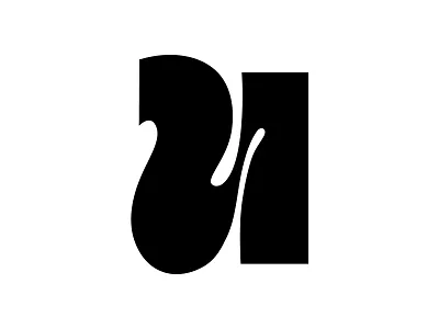 U — #36daysoftype 36days adobe 36days u 36daysoftype 36daysoftype08 blackandwhite calligraphy design font font design glyph illustration letter lettering logo logotype minimal type design typeface typeface design typography