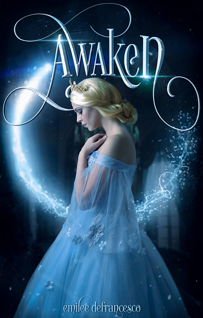 Awaken - Book Cover Design book cover cover design fantasy fantasy book cover graphic design type