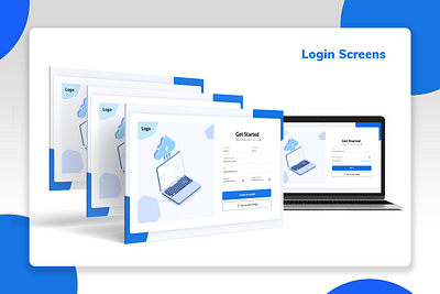 Login Screen Mockup branding graphic design login screen ui ux ui design