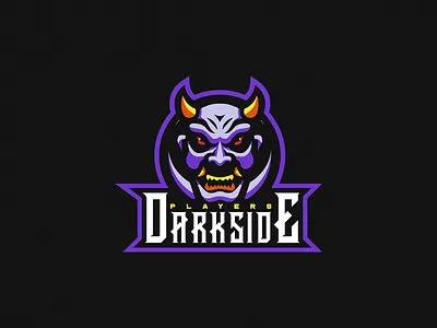 Players Darkside design esport logo esportlogo esports esports logo gaming logo gaminglogo illustration logo