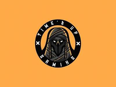Time's Up Gaming branding design esport logo esportlogo esports esports logo esports mascot gaming logo gaminglogo graphic design icon illustration lettermark logo logo mark mascot mascot logo vector