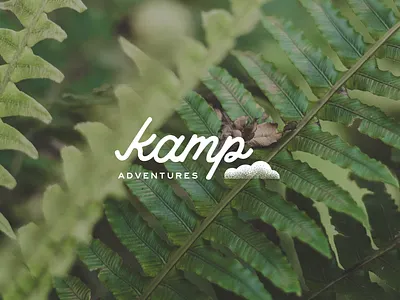 Kamp Adventures branding campfireandco design elopement film illustration logo photography richmond typography vector