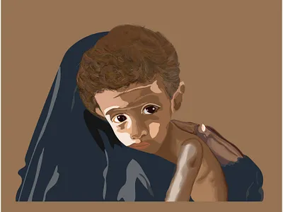 poverty a b c d e f g h i j k l m n abstract affinitydesigner africa branding children illustration design drought graphic design illustration illustration art o p q r s t u v w x y z vectorart