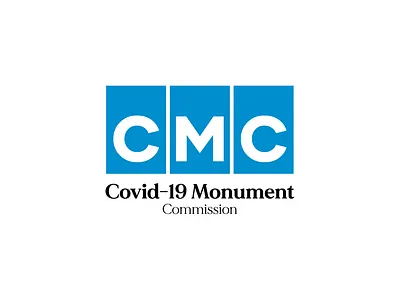 Covid-19 Monument Commission Logo adobe adobe illustrator design graphic design icon logo logo design minimalist minimalistic profesionnal unique watermark