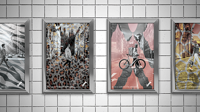 Wylde ad advertising illustrator indesign logo photoshop portfolio poster public transit ad
