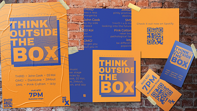 HouseX advertising business card flyer illustrator marketing materials photoshop portfolio poster qr code