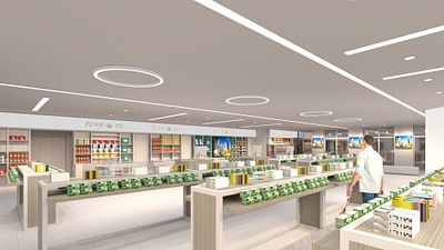 GROCERY SHOP DESIGN AT USA 3d 3d modeling 3d re 3d rendering architechture architect architectural design architectural rendering departmental store grocery shop interior design retail store design shop design shop interior shopfront design