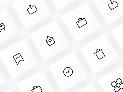 Icon Set design icon icons ui