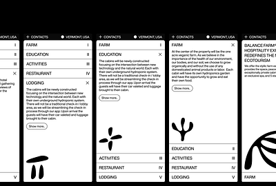 UX/UI & Brand design for Balance Farm™ brand branding flat ui grid icon set icons interface logo logodesign logotype minimal minimalistic mobile modern simple system ui ux uxui web