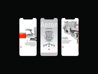 Herman Miller / stories branding design graphic design minimal ui ux