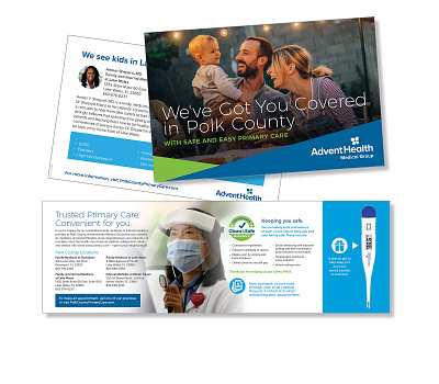 Primary Care Thermometer Direct Mail advertising branding creative direction design direct mail graphic design layout