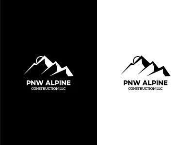 A construction logo for my first client. branding construction design graphic design illustration logo vector