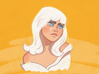 Billie Eilish inspired 2d 2dart bookillusrtation celebrityart childrensbookillusrtation digitalart illustration procreate procreateart