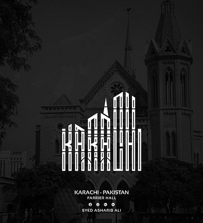 KARACHI TYPOGRAPHY art brandidentity branding brandmark digitalart graphic design identitydesign illustrator logo logo showcase logoawesome logoinspirations logomark logopassion logotype ogoexcellent photoshop typograph visualidentity