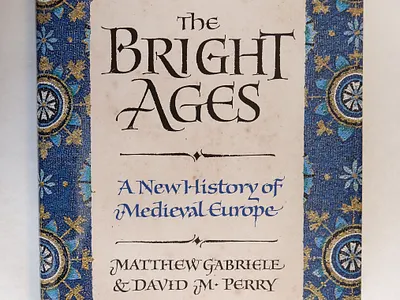Bright Ages Book Cover Calligraphy