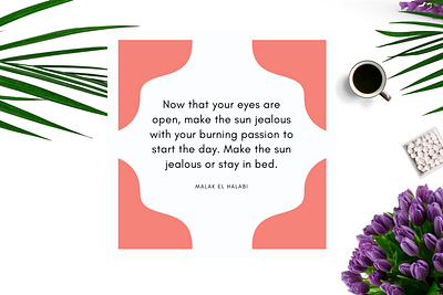 Single Quote From The 50 Colorful Instagram template Pack2 social media engagement