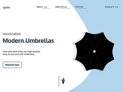 Landing Page dailyui design home homepage illustration landing page ui uidaily umbrella