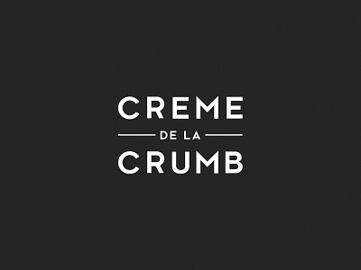 Creme de la Crumb Logo Identity accessibility blog design brand development brand strategy branding design email design food blog graphic design illustration logo logo design logo identity minimal design sans serif social m edia stationery typography