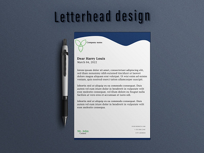 Letterhead design 2022 2022 brand identity design graphic design letterhead newest