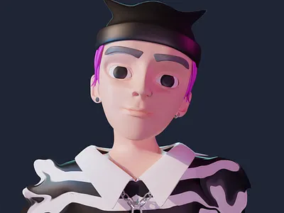 3D Suisei Music Character 2d animation 3d 3d animation 3d art cover ahmad dimas animation art cover blender 3d branding design graphic graphic design illustration logo maskot motion graphics music art music art cover shot 3d suisei