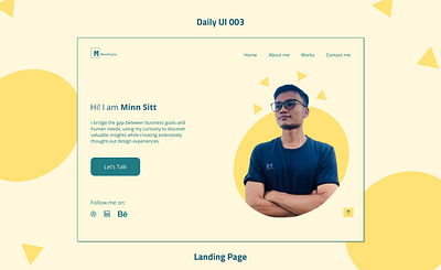 Daily UI 003 portforlio ui ux