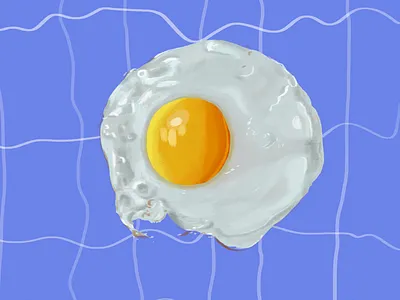 Breakfast, favorite part of the day. art artdirection artwork foodart foodillustration illustration motion graphics