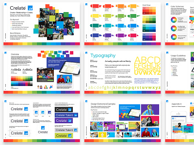 Crelate Brand Guidelines / Style Guide brand identity branding style guide