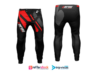 Motocross Pants Design – Onfire 1 3d fashion apparel clo3d design fashion fashion design graphic design motocross pants racing sublimation sublimation design