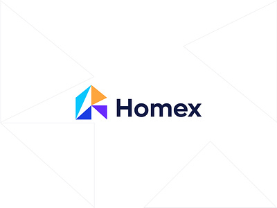 Homex - Home logo a b c d e f g h i j k l m n o p brand identity branding creative financial graphic design home logo house icon logo logo design logodesign logos logotype modern logo monogram simple logo symbol typography vector