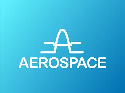 Aerospace Concept branding graphic design logo space logo