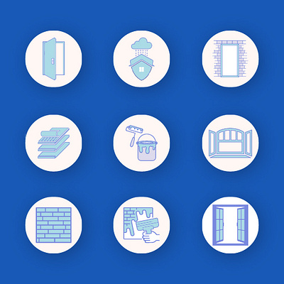 Iconography branding icongraphy illustration visual design