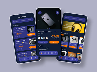 Ecommerce-App ui ux visual design