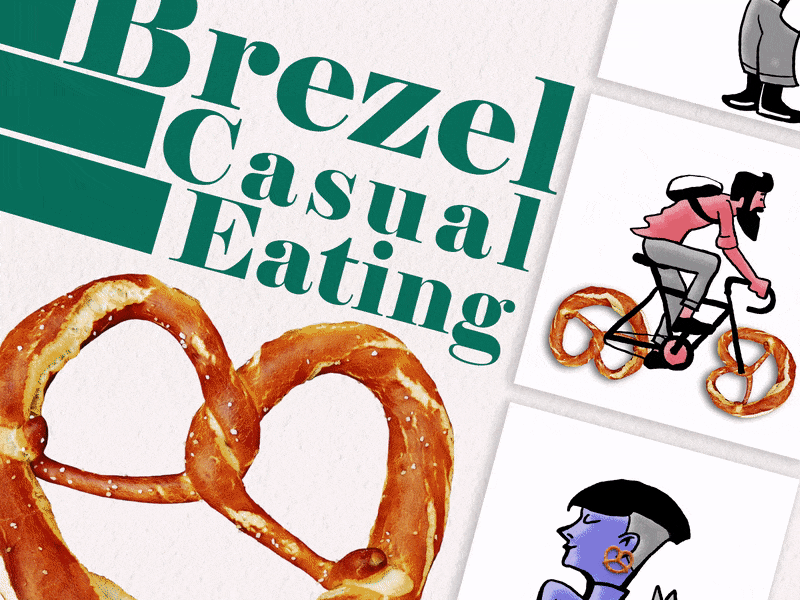 Brezel-Fun Illustrations aftereffects animation branding design freelance fun graphic design icon illustration illustrator landing page logo marketing mediadesign motion graphics photoshop ui vector