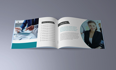 Annual Report Design or Brochure 2 annual report billboard booklet brand disign branding brochure brochure design brochure design template brochure template company profile design design graphic design illustration inner page landscupe motion graphics