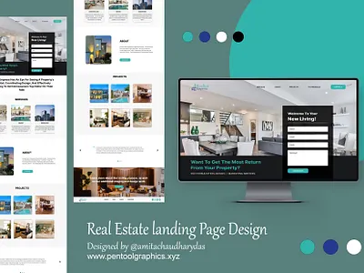Real estate website design